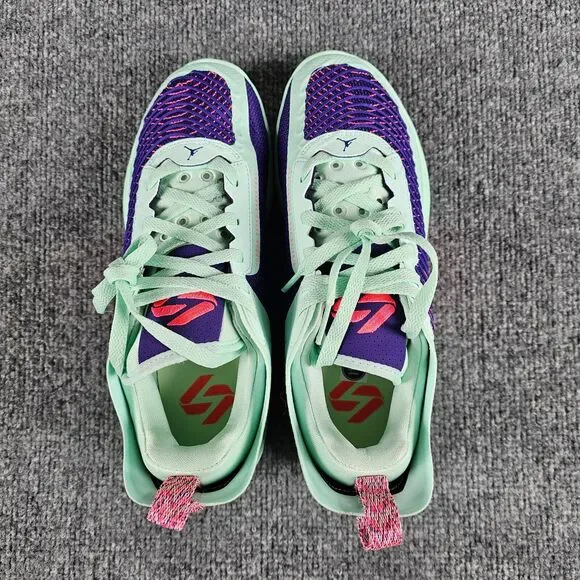 Nike Air Jordan Luka Doncic 1 Easter Mint Foam Purple Teal DQ6513-305 Boy's - Picture 10 of 15